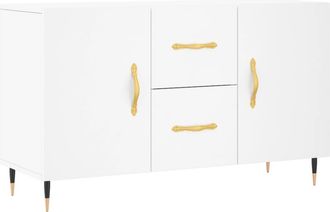 vidaXL Aparador De Madera De Ingenier&iacute;a Blanco 100x36x60 Cm Vidaxl