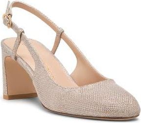 Stuart Weitzman Babette Slingback 60 Pump in Poudre at Nordstrom Rack, Size 5.5