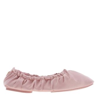 Jimmy Choo London Bardo Satin Ballerina Flats