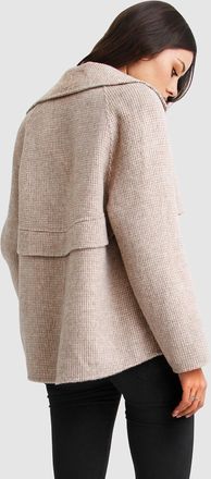 Belle & Bloom Im Yours Wool Blend Peacoat