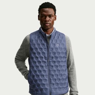 Nike Mens Therma-FIT ADV Repel Golf Vest in Blue | IO2824-491