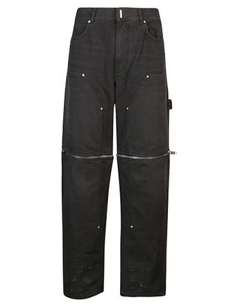 Givenchy Black Straight Leg Trousers
