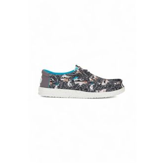 Hey Dude Tropische waterschoen met rubberen zool - Heren - Veterschoenen - Zwart - 44 EU - Schoenen