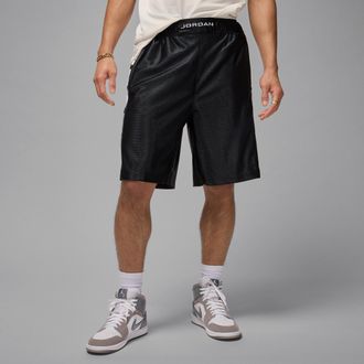 Nike Jordan Mens Jordan Brooklyn Cat Scratch Shorts in Black | HV0560-013