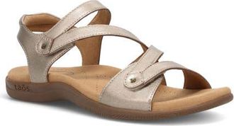 Taos Big Time Ankle Strap Sandal in Champagne at Nordstrom, Size 11