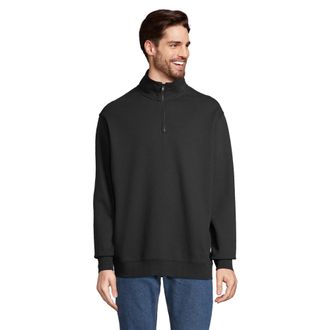 SOLS Uniseks Conrad Sweatshirt met Quarter Zip voor volwassenen (Zwart)