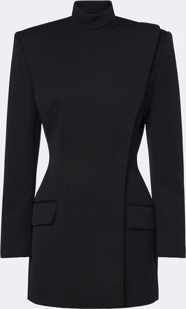 MUGLER Wool blazer dress