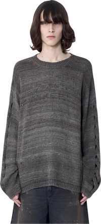 Our Legacy Popover Roundneck Sweater - Heren - Ronde hals truien - Bruin - M - Truien & Vesten
