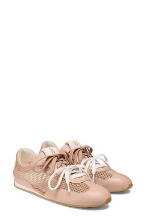 Stuart Weitzman Bond Sneaker in Blushful/Cream at Nordstrom, Size 8