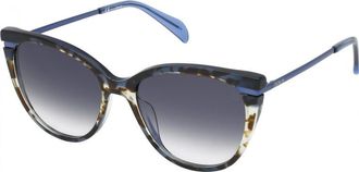 Tous Womens STOA94 55 550U62 Sunglasses - Blue - One Size