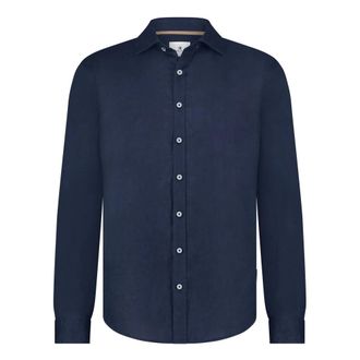 State of Art Stijlvol Overhemd - Heren - Casual Overhemden - Blauw - L - Overhemden