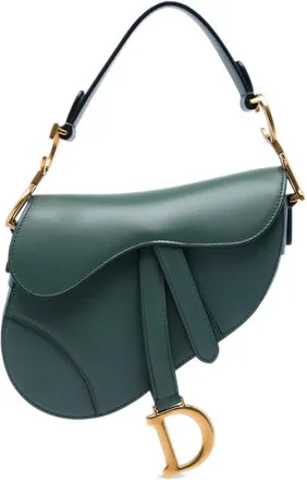 Dior Pre-owned Dior Mini Smooth Calfskin Saddle Bag Ladies 3WWA6JHG8YG9N1GG