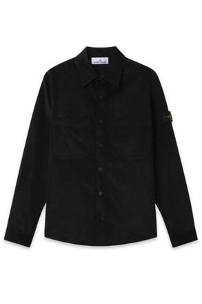 Stone Island S01144 COMPASS SHIRT Size: XXL, colour: BLACK