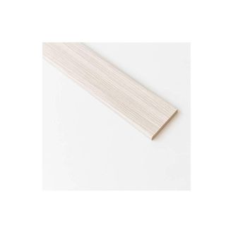 Beghelli 10 X Coprifilo 70x10 Mm Mdf 240 Cm Rovere Sbiancato R6