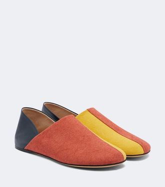 J.W.Anderson Paneled slip-on shoes