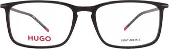 HUGO BOSS Demo Rectangular Mens Eyeglasses HG 1231 0807 55