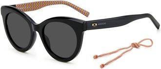 M Missoni MMI 0090/S 0807 IR Shiny Black/Grey