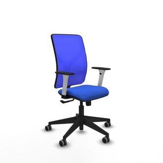Piqueras y Crespo Silla De Oficina Piqueras Y Crespo Motilla Blanco Espuma Alta Densidad