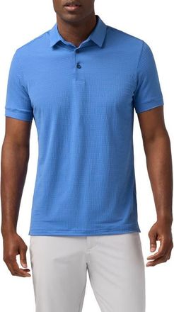 Mizzen+Main Copa Trim Fit Performance Polo in Skyline Blue at Nordstrom, Size Xx-Large