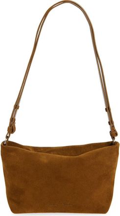 Proenza Schouler Bond Suede Shoulder Bag in Fern at Nordstrom