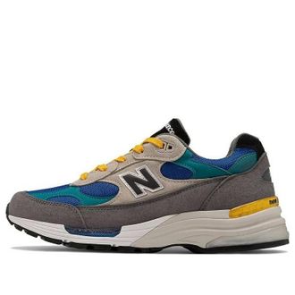 New Balance Billys x 992 Made in USA Grey Blue Teal M992RR