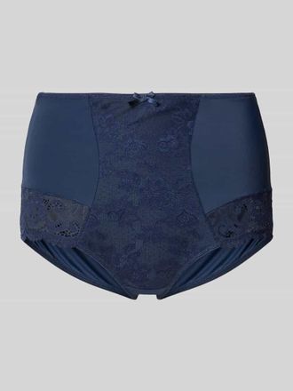 Lascana Shaping Slip mit Spitzenbesatz Modell Nuance by Lascana in Dunkelblau, Größe 36-38