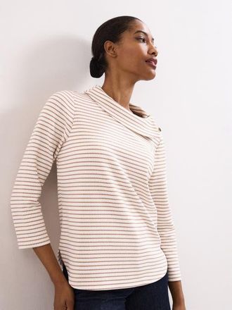 Phase Eight Remy Textured Top in Camel at Nordstrom, Size 10