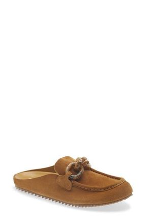 Pedro Garcia Bilma Leather Mule in Alpaca Castoro-Tortoise at Nordstrom, Size 10.5Us