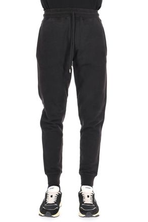 C.P. Company Tapered Cotton Sweatpants with Adjustable Waist