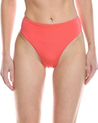 Monte & Lou Monte And Lou High-Waist High-Leg Bikini Bottom