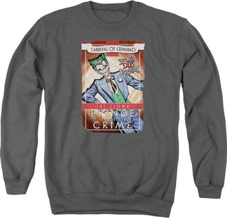 Gildan Batman Clown Prince Adult Crewneck Sweatshirt