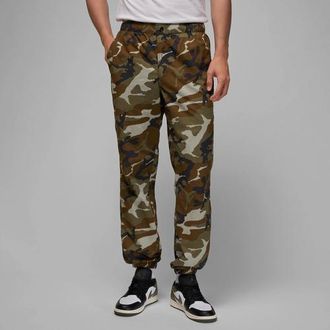 Nike Jordan Mens MVP Statement AOP Pants - Light Olive/Sail Size 3XL