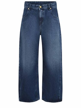 【2plan】Non-fade circle winter stitch denim 2plan】Non-fade circle winter stitch denim (2plan/デニム