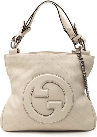 Gucci Pre-owned Gucci Small Matelasse Leather Blondie Tote Ladies 751518 493075