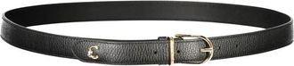 Coccinelle Slim gesp riem - Dames - Accessoires - Zwart - Maat: XL Leer