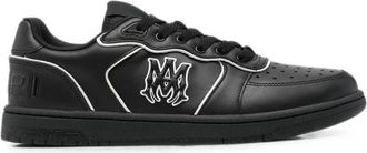 Amiri Black Logo Newport Sneakers