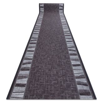 RugsX RugsX Anti-Slip Linea Runner in Grey | Size: 100 cm x 500 cm