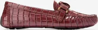 Cole Haan Womens Emmie Knot Drivers - Brown Size 10.5