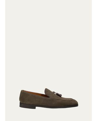 Doucal's Mens Stresa Suede Loafers