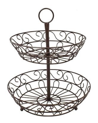 Sorbus 2-Tier Countertop Fruit & Bowl Stand