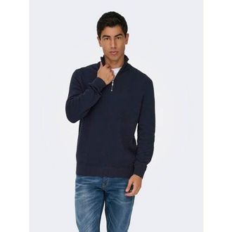 Only & Sons trui gebreid donkerblauw