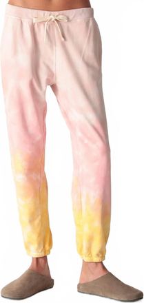 Electric & Rose Classic Jogger In Sunrise