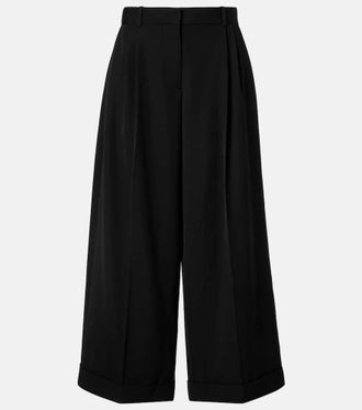 The Row Lior cotton wide-leg pants