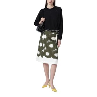 Roberto Collina Truien & Vesten, Dames, Zwart, M, Maglia Girocollo