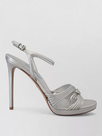 Prada leather ankle-strap sandals