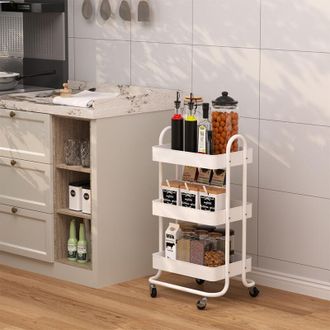 Vicco Roll Container Tron, Blanco, 45.9 X 78.7 Cm Vicco