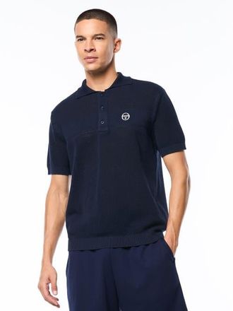 Sergio Tacchini Sabino Knit Polo in Maritime Blue at Nordstrom, Size Xxx-Large