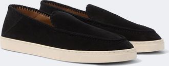 Giorgio Armani Zapatos slip-on Galleria 3 de ante