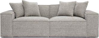 TOV Furniture Tov Furniture Mindy Chenille Basketweave Modular Loveseat