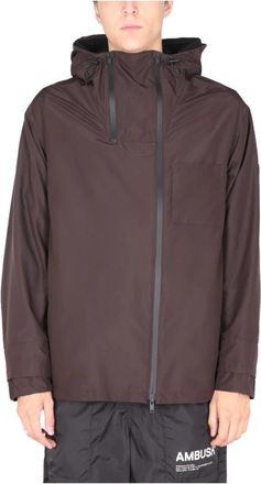 AMBUSH Hood With Drawstring Front Jacket - Heren - Zomerjassen - Bruin - L - Jassen